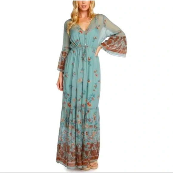 chinese dress ladies ARTEMIS DICIERO | Carmen Maxi Dress | Clay main image 0